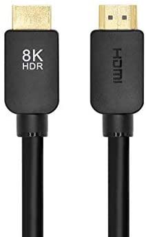 Monoprice 8K No Logo Ultra High Speed HDMI Cable - 10 Feet – Black