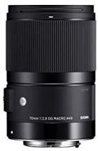 Sigma 271965 70mm F2.8 Art DG Macro for Sony E, Black
