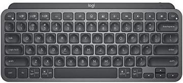 Logitech MX Keys Mini Minimalist Wireless Illuminated Keyboard, Graphite