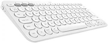 Logitech K380 Multi-Device Wireless Bluetooth Keyboard for Mac - Off White