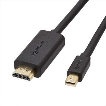 Amazon Basics Mini DisplayPort to HDMI Cable – 1.83 m (6 Feet)
