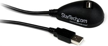 StarTech 5ft USB 2.0 Extension Cable, Black