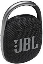 JBL Clip 4: Portable Speaker with Bluetooth, Black
