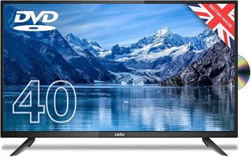 Cello ZF0204 40” inch Full HD LED TV with Built-in DVD player and Freeview HD