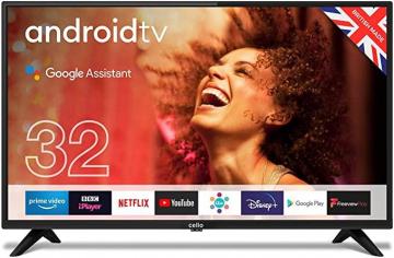 Cello C3220G 32” Smart Android TV with Freeview Play