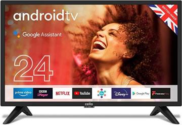 Cello ZG0242 24” Smart Android TV with Freeview Play