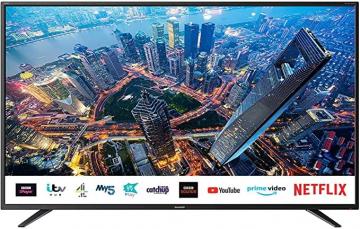 Sharp 4T C50BJ2KE2FB 50 Inch 4K Smart TV, UHD HDR TV with Harman/Kardon Speakers, Black