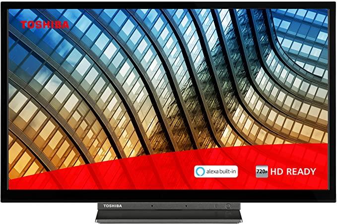 Toshiba 24WK3C63DB 24-inch, HD Ready, Freeview Play, Smart TV