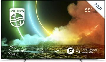 Philips 55OLED706 55 Inch Smart TV 4K. UHD OLED Television with Ambilight