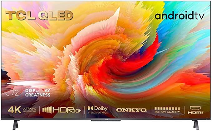 TCL 50C720K QLED TV 50 Inch Smart Android TV, 4K UHD