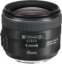 Canon 5178B005 EF 35 mm f/2 IS USM Lens - Black