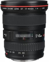 Canon EF 17-40 mm f/4.0 L USM Ultra-Wide Angle Canon EF Zoom Lens - Black