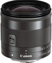 Canon EF-M 11-22 mm f/4-5.6 IS STM Lens-Black