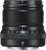 Fuji Fujinon XF50mm F2 R Weather Resistant Lens, Black