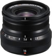 Fuji Fujinon XF16mm F2.8 R Weather Resistant Lens, Black