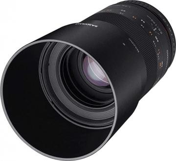 Samyang 100 mm Macro F2.8 Lens for Fuji X Camera Black