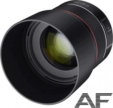Samyang 85 mm F1.4 Autofocus Lens for Canon EF Cameras - Black