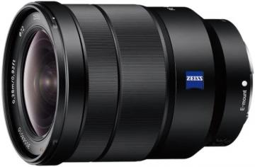 Sony SEL1635Z E Mount Full Frame Vario T-Star 16-35 mm F4.0 Zeiss Lens - Black