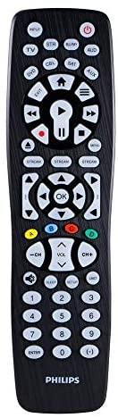 Philips Backlit Universal Remote Control by Philips, Works for Samsung, Vizio, TCL, HiSense, Sony