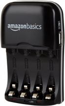 Amazon Basics Ni-MH AA & AAA Battery Charger With USB Port
