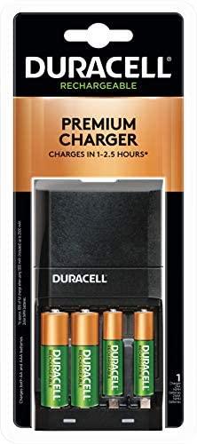 Duracell - Ion Speed 4000 Battery Charger for AA and AAA Batteries