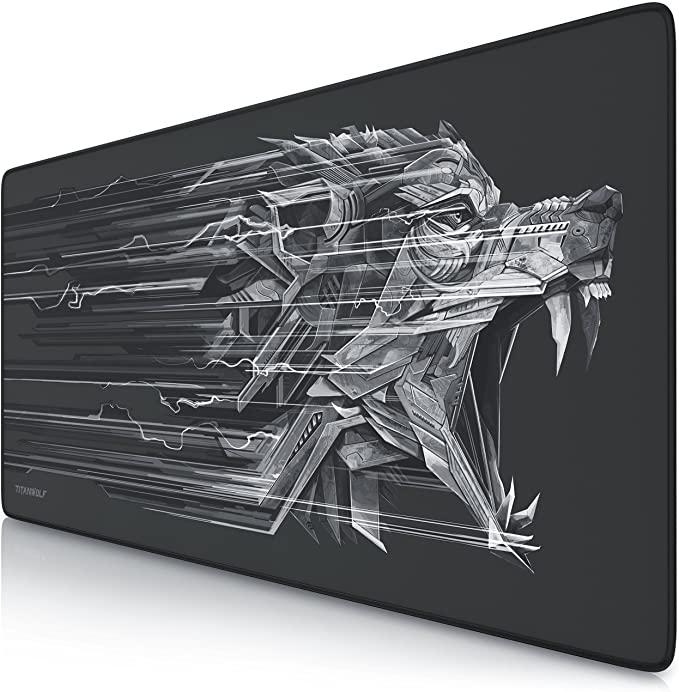 TITANWOLF XXL Speed Gaming Mouse Pad - Mouse Mat 900 x 400 x 3 mm - XXL mousepad