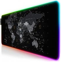 TITANWOLF XXL RGB Gaming Mouse Mat Pad - 800x300mm - XXXL Extended Large LED Mousepad