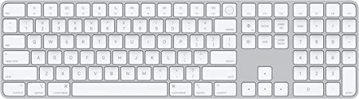 Apple Magic Keyboard with Touch ID and Numeric Keypad, US English - Silver