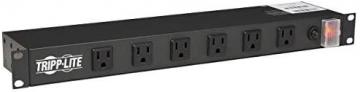 Tripp Lite RS1215-RA Rackmount Network-Grade PDU Power Strip, 12 Right Angle Outlets