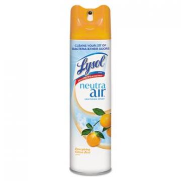 Lysol Sanitizing Spray, Sanitizing Spray, Citrus, Aerosol, 10 oz, 12/Carton