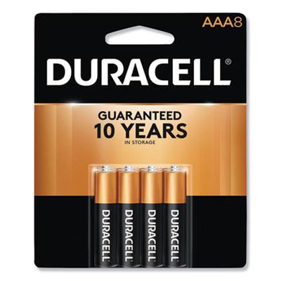 Duracell CopperTop Alkaline AAA Batteries, 8/Pack, 40 Pack/Carton