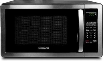 Farberware 1.1 Cu. Ft. Stainless Steel Countertop Microwave Oven