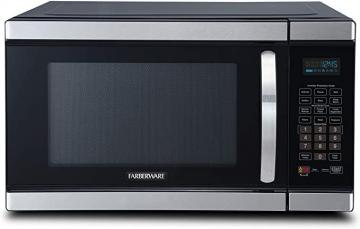 Farberware Gourmet FMO11AHTBKJ 1.1 Cu. Ft. 1100-Watt Microwave Oven with Smart Sensor Cooking