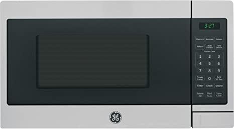 GE JEM3072SHSS Countertop Microwave Oven, 700 Watts, Stainless Steel