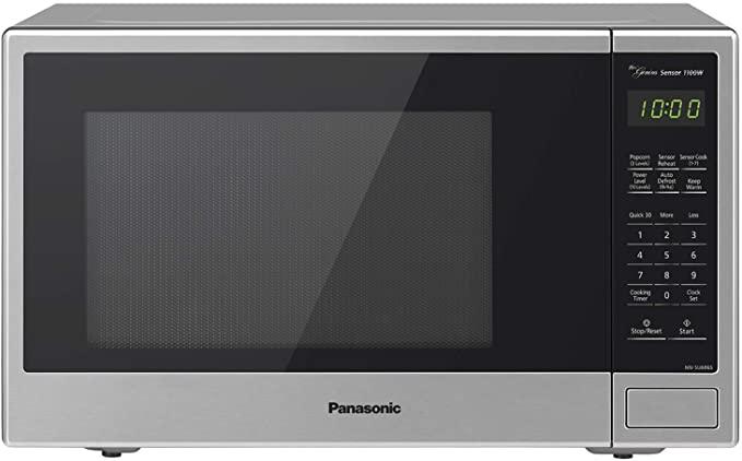 Panasonic NN-SU696S Microwave Oven, 1.3 Cft, Stainless Steel/Silver