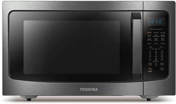 Toshiba ML-EC42P(BS) Multifunctional Microwave Oven with Healthy Air Fry, Black Stainless Steel