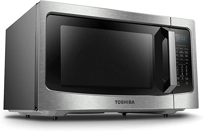 Toshiba ML-EC42P(SS) Multifunctional Microwave Oven with Healthy Air Fry, Black Stainless Steel