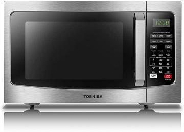 Toshiba EM131A5C-SS Microwave Oven with Smart Sensor, Stainless Steel
