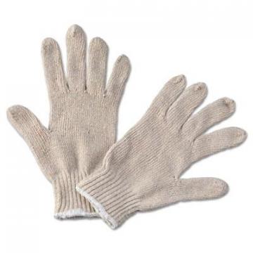 Boardwalk String Knit General Purpose Gloves, Large, Natural, 12 Pairs (782)