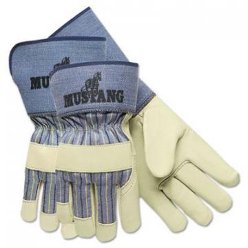 MCR Safety Grain-Leather-Palm Gloves 1936M