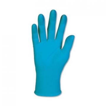 Kimberly-Clark KleenGuard G10 Blue Nitrile Gloves, Powder-Free, Blue, Medium, 100/Box