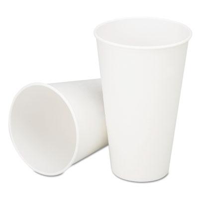 AbilityOne 7530006414592, SKILCRAFT, Cold Beverage Cups, 12 oz, White with Logo, 2,500/Box