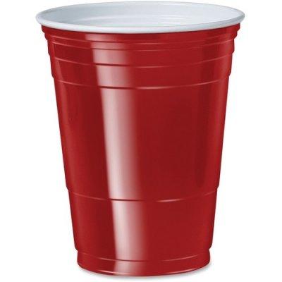 Dart Solo Cup 16 oz. Plastic Cold Party Cups (P16R)