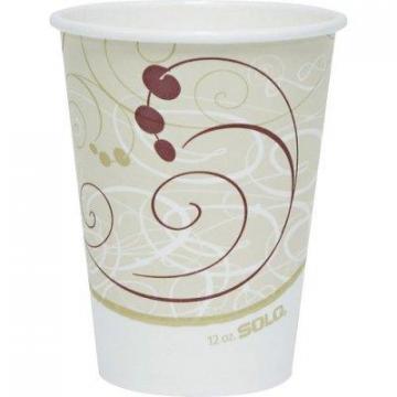 Dart Solo Cup Single-sided Poly Hot Cups (412SMJ8000CT)