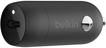 Belkin USB-C Fast Car Charger 20W-Black
