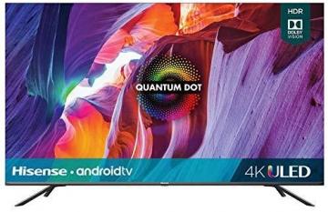 Hisense 50-Inch Class H8 Quantum Series Android 4K ULED Smart TV with Voice Remote