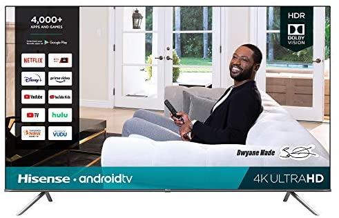 Hisense 85-Inch 4K Ultra HD Android Smart TV with Alexa Compatibility