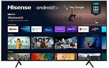 Hisense 75A6G 75-Inch 4K Ultra HD Android Smart TV with Alexa Compatibility
