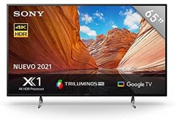 Sony X80J 65 Inch TV: 4K Ultra HD LED Smart Google TV