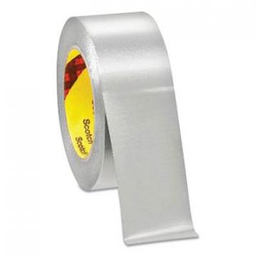 3M 425 Aluminum Foil Tape, 3" Core, 2" x 60 yds, Silver